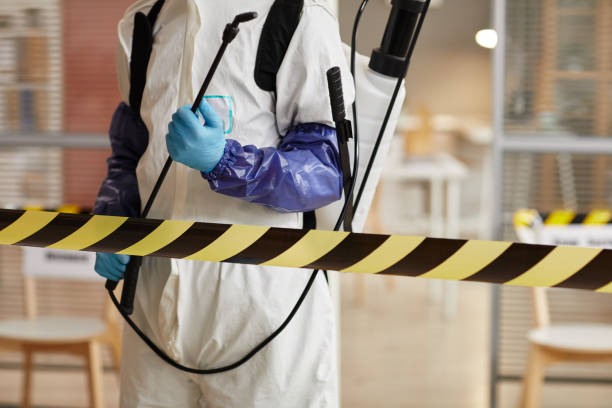 Professional Blood Cleanup technician working in Standish, ME